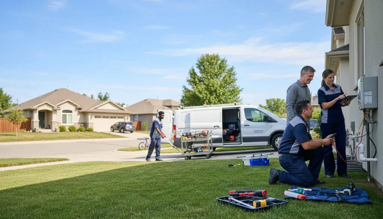 Tankless water heater service in Tehuacana, TX
